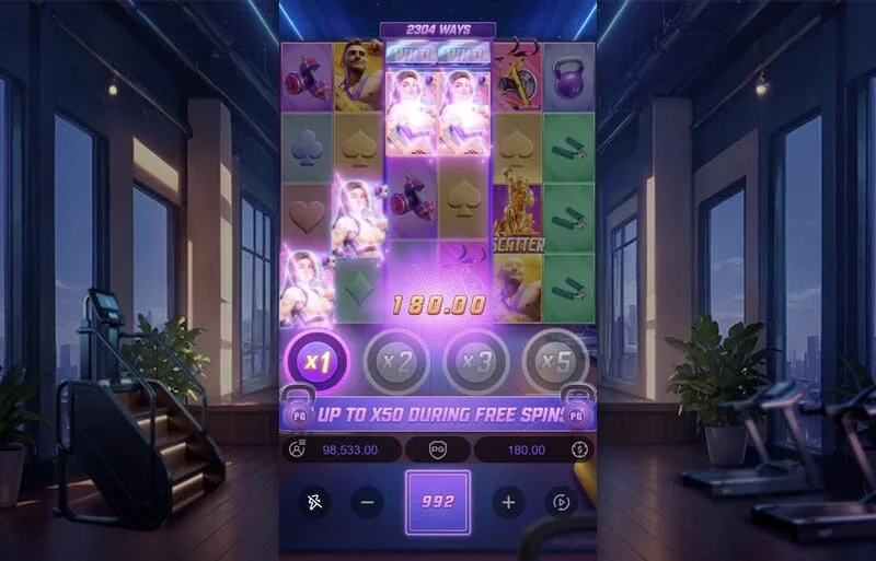 Mighty Mania – Kemenangan dalam mode dasar dengan garis yang disorot